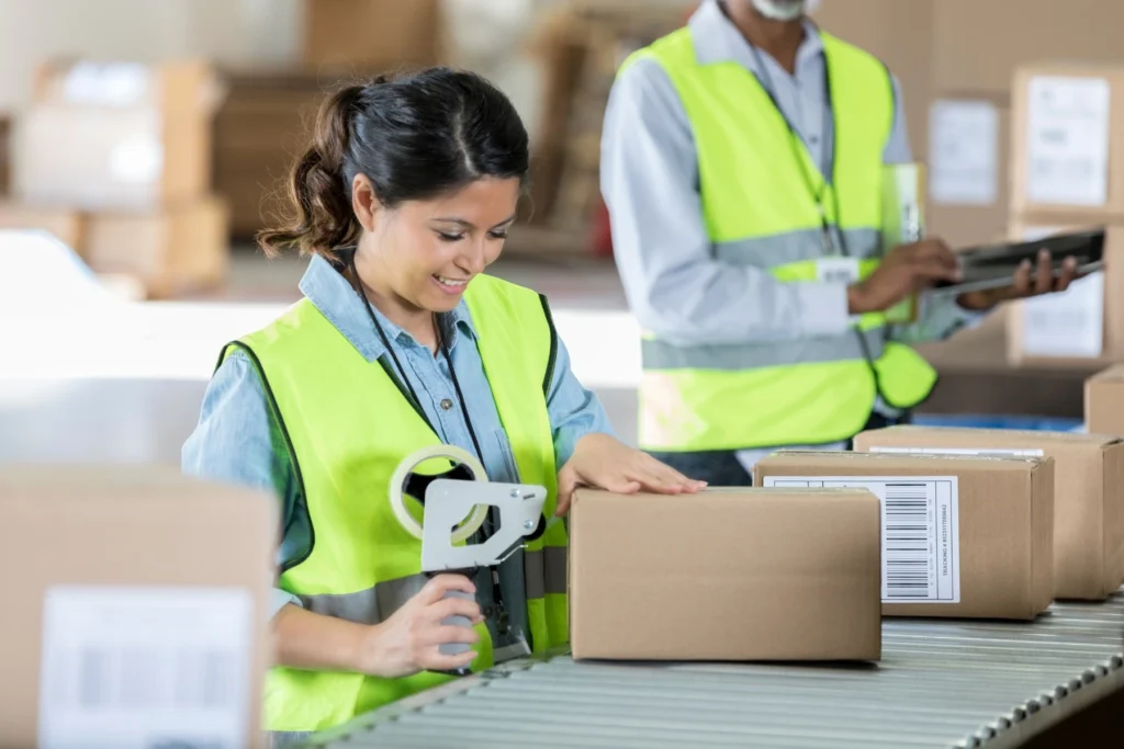 We're able to help staff positions including: Packaging Specialist, Warehouse Associate, Order Picker, Shipping and Receiving.